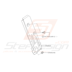 Sch Ma De Repose Pied Subaru Impreza Gt Stef Design