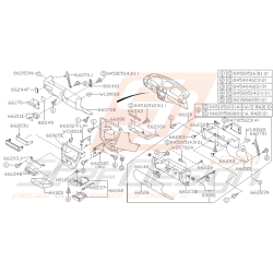 Sch Ma Tableau De Bord Partie Basse Origine Subaru Wrx Sti Stef