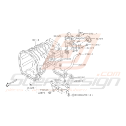 Sch Ma Carter De Boite De Vitesse Origine Subaru Sti Stef