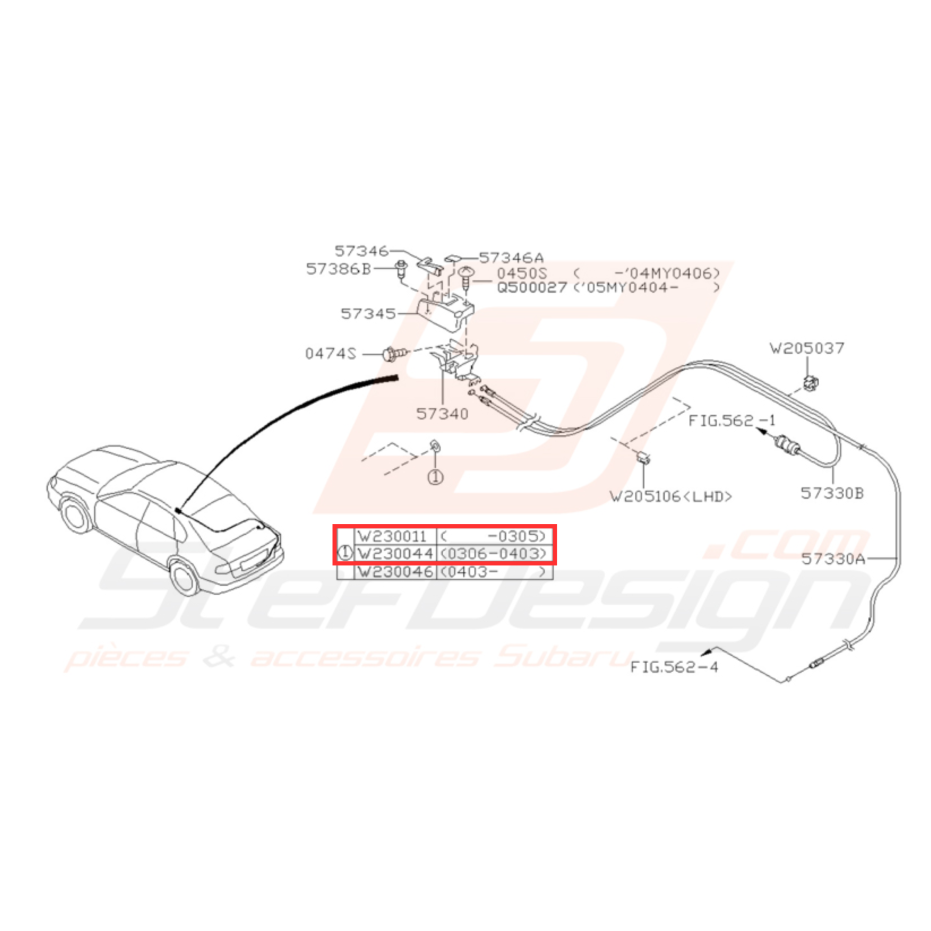 Rondelle Isolante D Subaru Gt Wrx Sti Stef Design