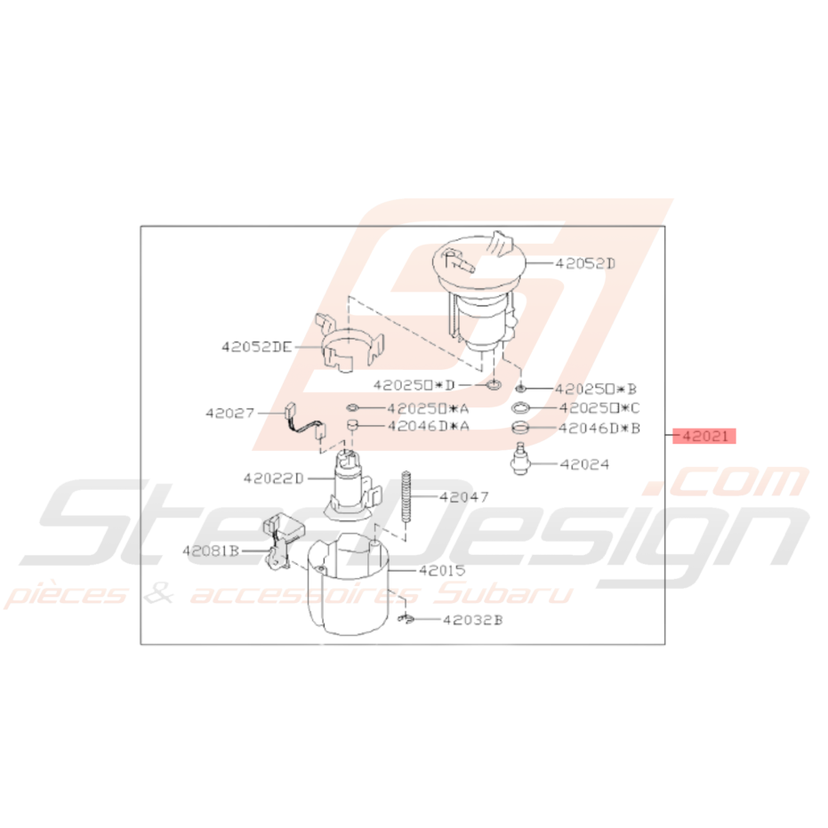 Pompe Essence Origine Subaru Brz Stef Design