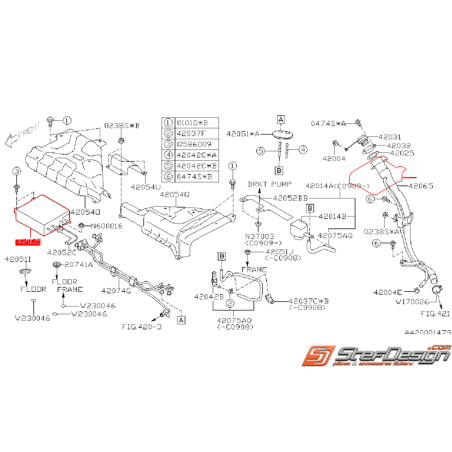 Canister SUBARU WRX/STI 08-14