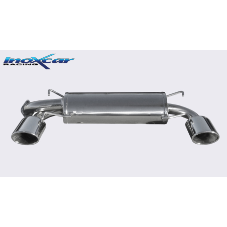 silencieux inoxcar pour subaru impreza wrx sti 2008 2009 2010 2011 2012 2013 2014