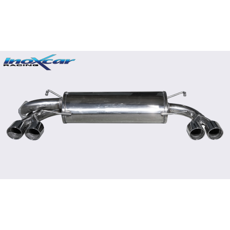 silencieux inoxcar pour subaru impreza wrx sti 2008 2009 2010 2011 2012 2013 2014