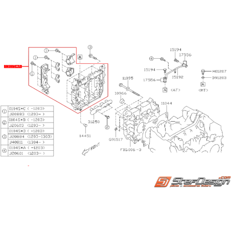 Couvercle d'arbres à cames SUBARU BRZ / TOYOTA GT 86