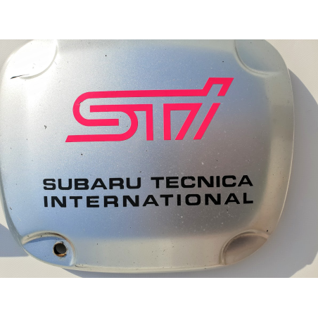 Autocollants  caches anti brouillard subaru sti 01/02