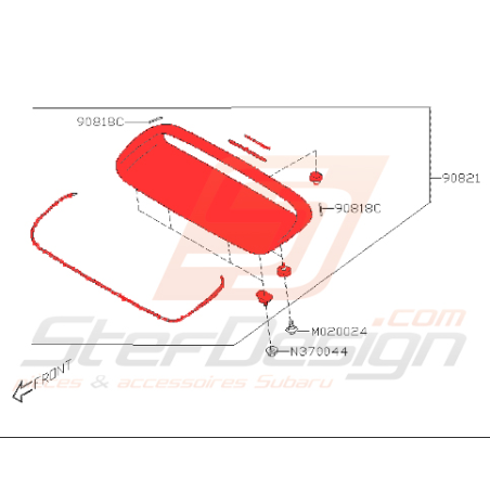 prise d'air origine pour STI 2015-2019