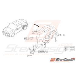 Cache moteur HKS en carbone pour Toyota GR86/ Subaru BRZ