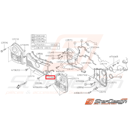 joint de carter distribution inférieur