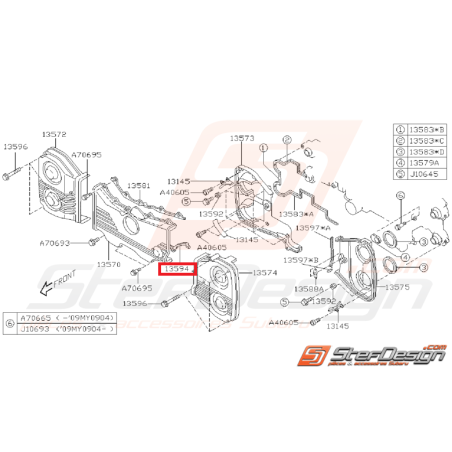 joint de carter distribution inférieur