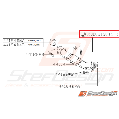 Vis de levier de vitesse WRX/STI 01-07