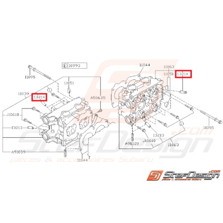 Guide de soupape d 'admission GT 97-00 WRX/STI  01-14