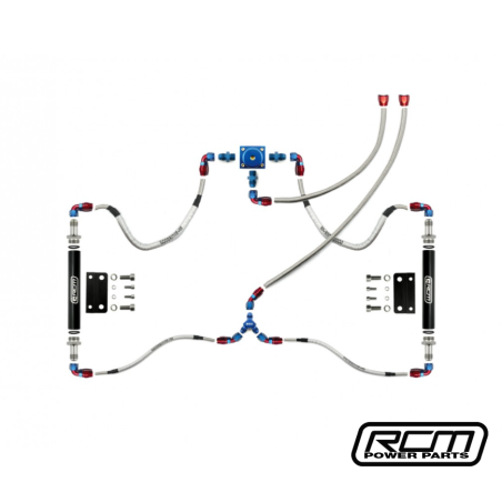 Rails essence parallèle RCM Kit complet régulateur RCM WRX/STI 01-07