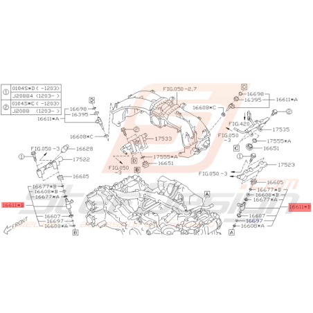 Injecteur Origine Subaru BRZ Toyota GT86 2012 - 2016