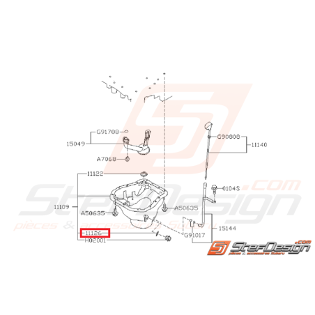 Joint Vidange Carter D'huile Origine Subaru GT 93 - 00 WRX / STI 01 - 14