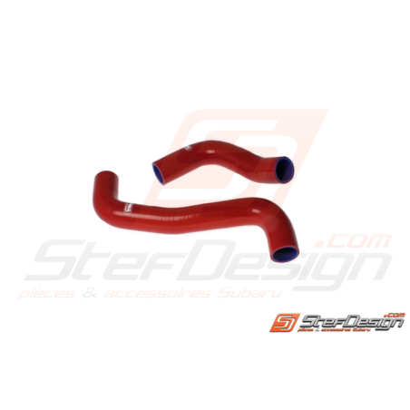 Kit 2 durites radiateur SAMCO pour WRX et STI 08-14