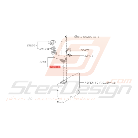 Joint Torique Origine Subaru GT 1993 - 1998