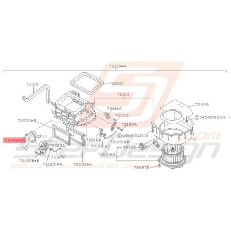 Vis Taraudeuse Origine Subaru GT