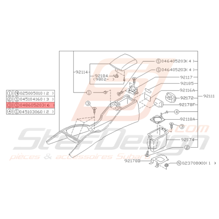 Vis Origine Subaru GT