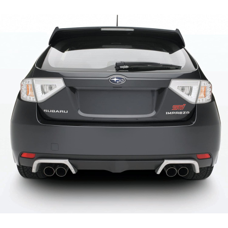 Finitions d'échappement pour subaru STI 2008-2010 hatchback