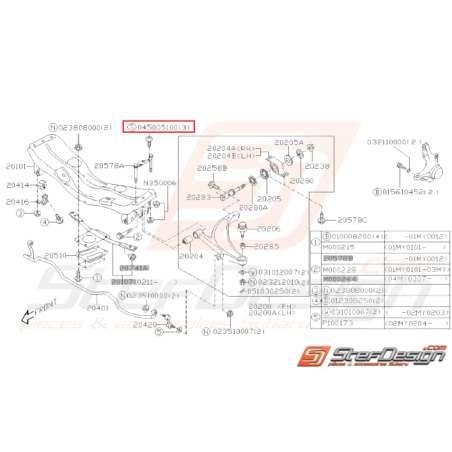 Vis trappe essence GT 93-96