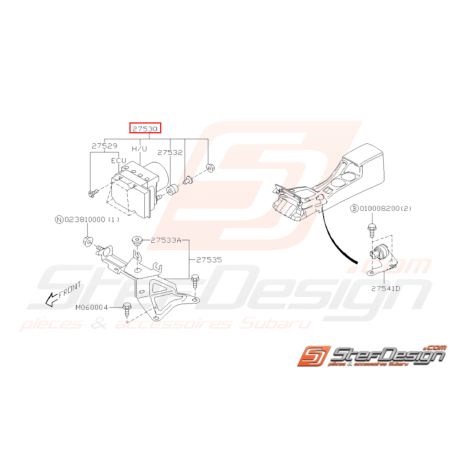 Ensemble unité Hydraulique Origine Subaru WRX 2005