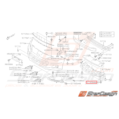 Vis Origine Subaru STI 03-05 BRZ/GT86 13-16 FORESTER 97-0231074