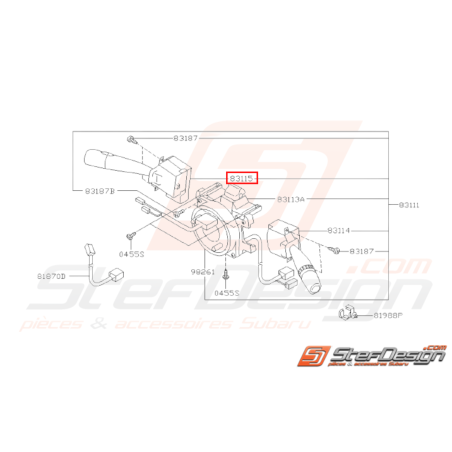 Commodo Clignotant Origine Subaru WRX STI 2001 - 200231458