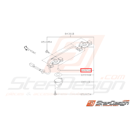 Ampoule 12V 5W Origine Subaru GT 93 - 00 WRX STI 01 - 1431555