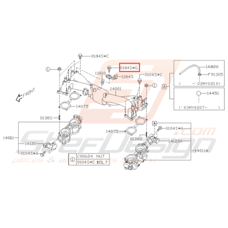 Vis Subaru Impreza Origine Subaru GT WRX STI BRZ GT86 FORESTER31766