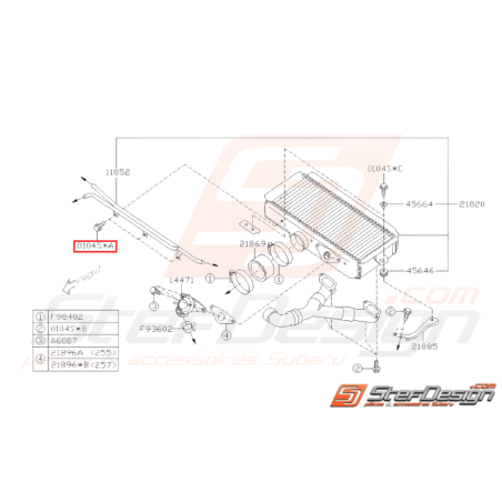 Vis Subaru Impreza GT WRX STI FORESTER31812