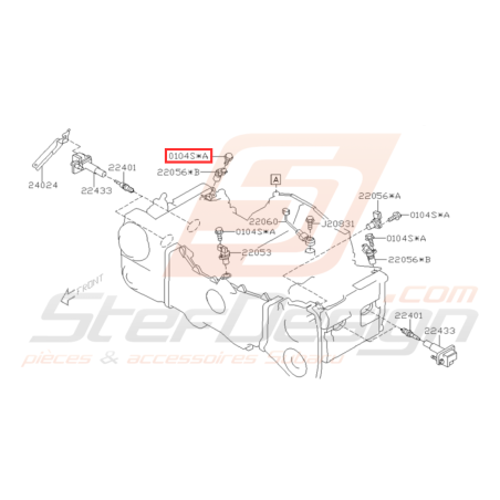 Vis Origine Subaru WRX STI BRZ FORESTER31844