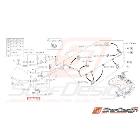 Vis divers Subaru GT WRX STI BRZ FORESTER31931