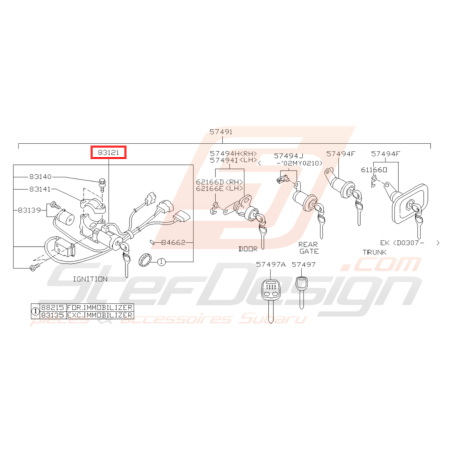 Neiman Origine Subaru WRX STI 2006 - 200732084