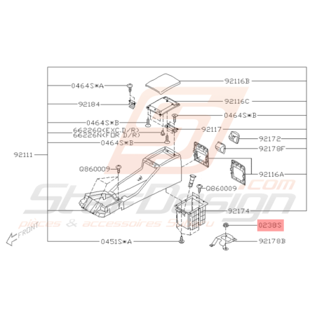 Ecrou à bride GT WRX STI BRZ FORESTER32230