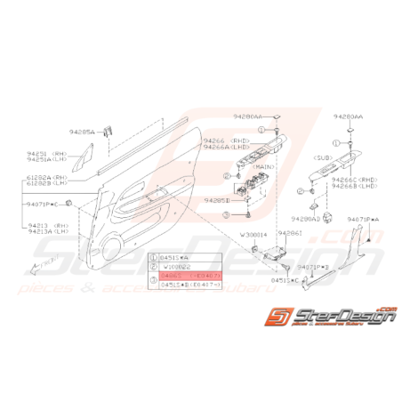 Vis Taraudeuse Origine Subaru WRX STI 200532327