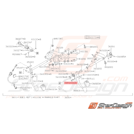 Vis Origine Subaru WRX STI 2003-2014 BRZ 2013-201932620