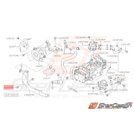 Vis Origine Subaru WRX STI BRZ FORESTER33126