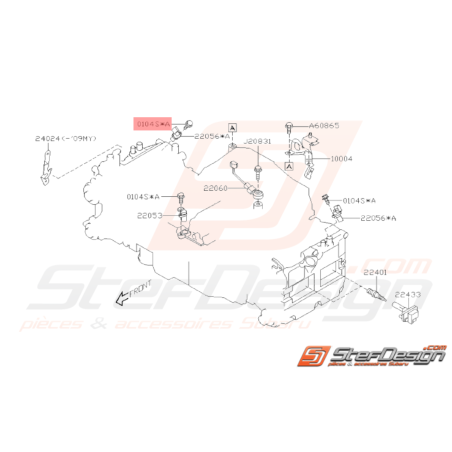 Vis Origine Subaru WRX STI BRZ FORESTER33286