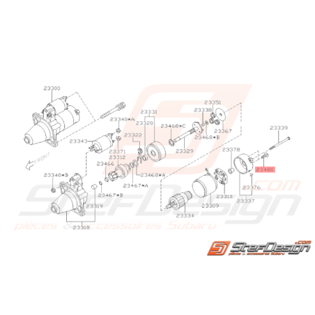 Vis Origine Subaru GT 93-97 WRX 01-07 STI 01-14 BRZ 13-1933454