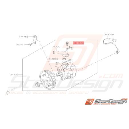 Vis Origine Subaru GT WRX STI FORESTER33594