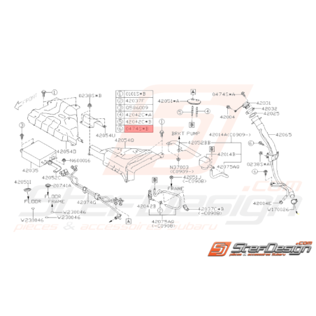 Vis divers Subaru GT WRX STI BRZ FORESTER33769