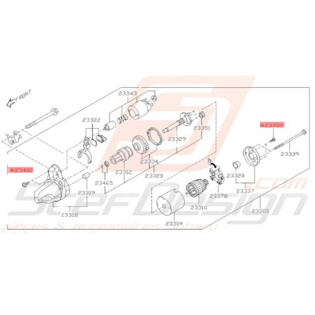 Vis Origine Subaru GT 93-97 WRX 01-07 STI 01-14 BRZ 13-1934290