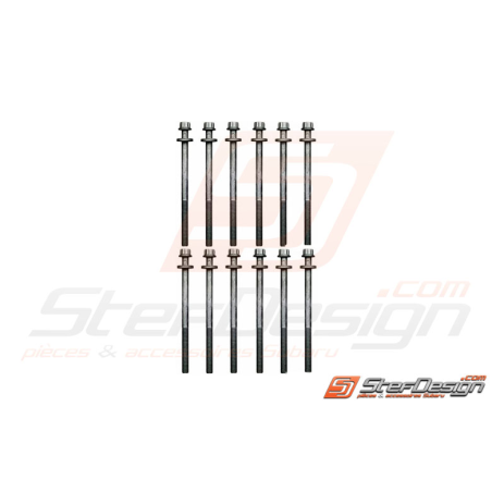 Pack 12 goujons de culasse SUBARU STI 11-18 BRZ -TOYOTA GT 8635419