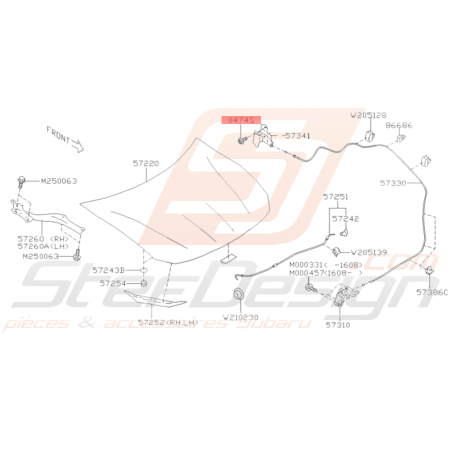 Vis divers Subaru GT WRX STI BRZ FORESTER36439