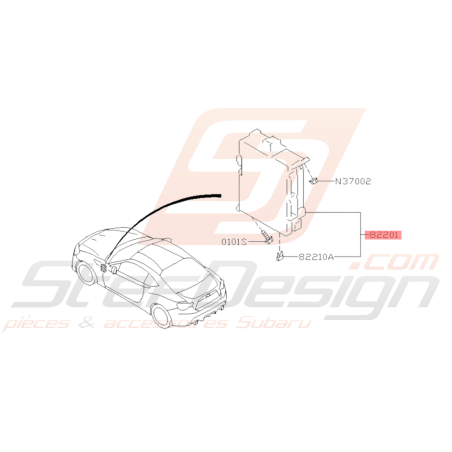 Boites à Fusibles Origine Subaru BRZ 2013 - 201936498