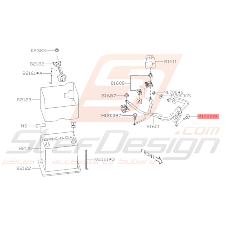 Ensemble Boulon & Rondelle Origine Subaru WRX STI 01-14 BRZ 13-1936562