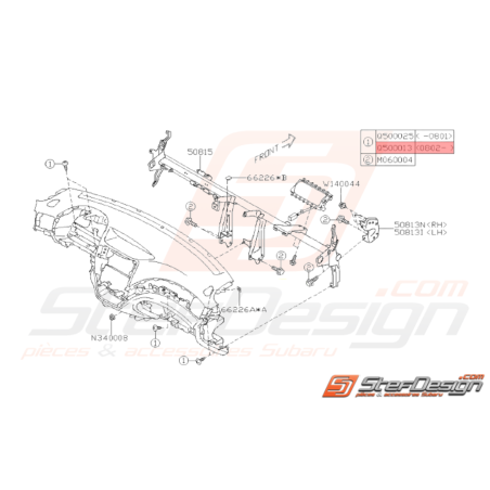 Vis Taraudeuse Origine Subaru WRX STI 02/2008 - 201436664