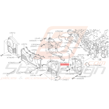 Joint de Carter Distribution Origine Subaru GT WRX STI FORESTER37213