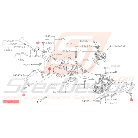 Vis Subaru Impreza Origine Subaru GT WRX STI BRZ GT86 FORESTER37513